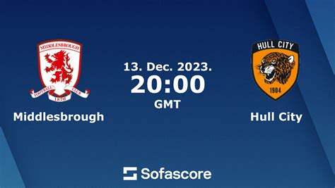 middlesbrough vs hull city results